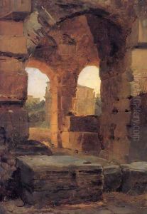 Arches of the Colosseum by Achille-Etna Michallon