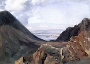 View of Naples from Vesuvius by Achille-Etna Michallon