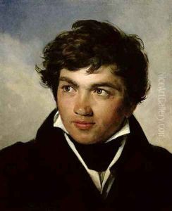 Portrait of Achille-Etna Michallon 1796-1822 by Achille-Etna Michallon