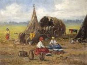 Ciganytabor by Bela Ivanyi Grunwald
