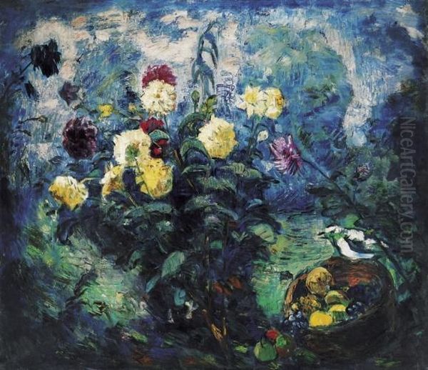 Large Still-life Of Flowers - view 1