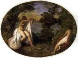 Bathers by Bela Ivanyi Grunwald