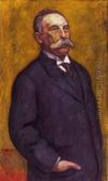 Man With A Moustache - view 1