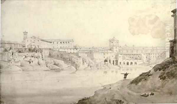 View of the Tiber, Rome - view 1