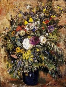 Still Life With Flowers by Bela Ivanyi Grunwald