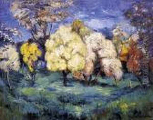 Trees In Blossom - view 1