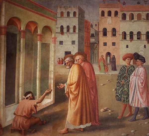 Saint Peter Heals a Cripple 1424-25 - view 1