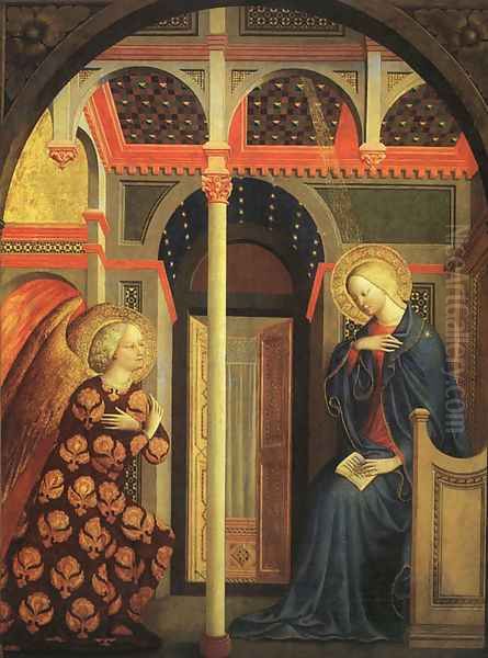 The Annunciation 1425-30 - view 1