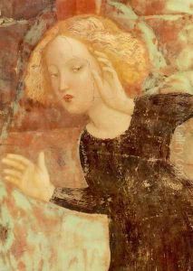 Banquet of Herod (detail) 1435 by Tommaso Masolino (da Panicale)