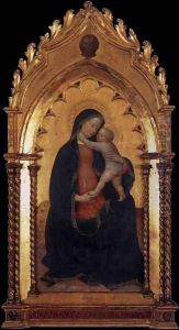 Madonna and Child 1423 by Tommaso Masolino (da Panicale)