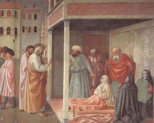Healing of the Cripple and Raising of Tabatha (right view)
