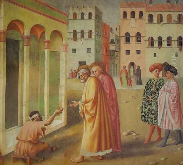 St. Peter Heals a Cripple (San Pietro risana uno storpio) - view 1