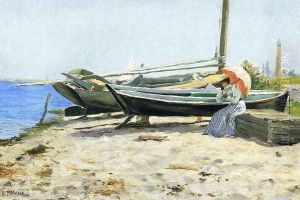 By the Seashore by Addison Thomas Millar