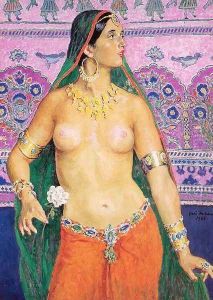 Hindu Dancer by Gari Julius Melchers