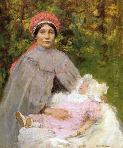 Napping by Gari Julius Melchers