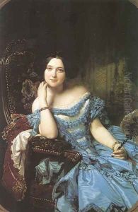 Amalia de Llano y Dotres- The Countess of Vilches 1853