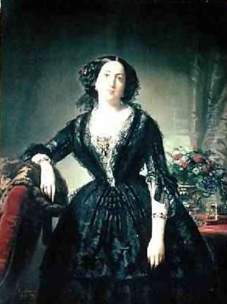 Portrait of Maria Dolores Aldama Marquesa de Montelo 1855 - view 1