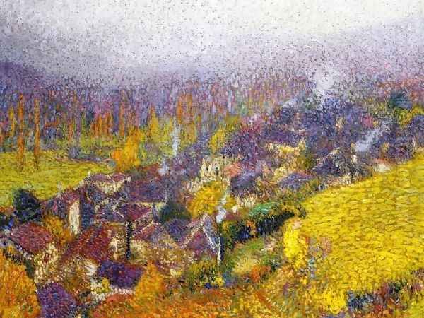 Autumn over Labastide du Vert - view 1