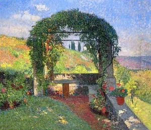 La Pergola (Gloriette) by Henri Martin