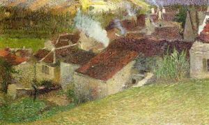 The Center of La Bastide du Vert by Henri Martin