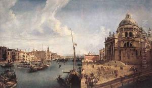 The Grand Canal near the Salute 1733-35 by Michele Marieschi