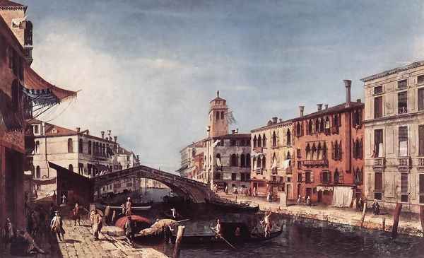 View of the Rio di Cannareggio c. 1740 - view 1