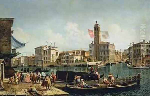 The Canal Grande and S Geremia Venice - view 1