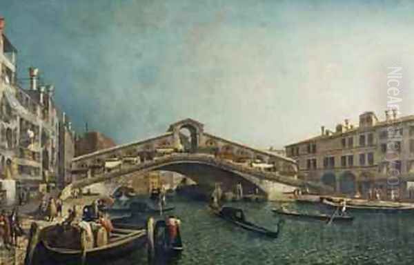The Rialto Bridge Venice 2 - view 1