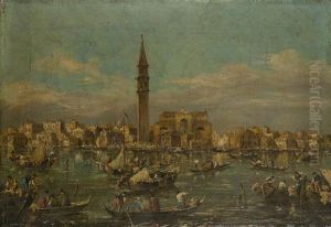 Coppia Di Vedute Di Venezia by Francesco Guardi