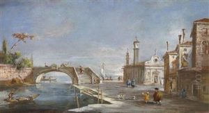 A Canal In Venice