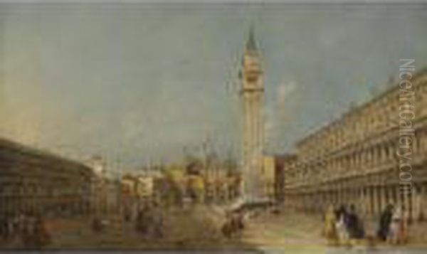 Venice, Piazza San Marco With The Basilica And The Campanile - view 1