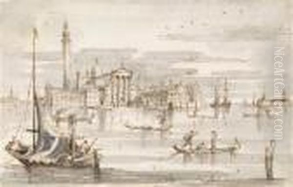 A Pair Of Views Of Venice - view 1
