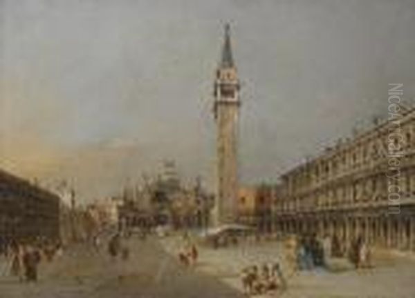 The Piazza San Marco With The Basilica And Campanile - view 1