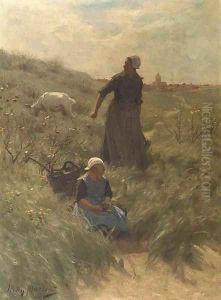 A sunny day in the dunes by Willy Martens