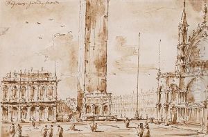 Piazza San Marco, Venice by Francesco Guardi