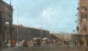 Saint Mark's Square, Venice by Francesco Guardi