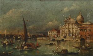 View Of San Giorgio Maggiore by Francesco Guardi