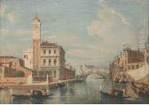 The Ponte Delle Guglie And The Church Of San Geremia The Ponte Delle Guglie And The Church Of San Geremia