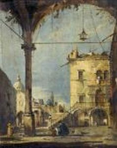 Ansicht Von Venedig by Francesco Guardi