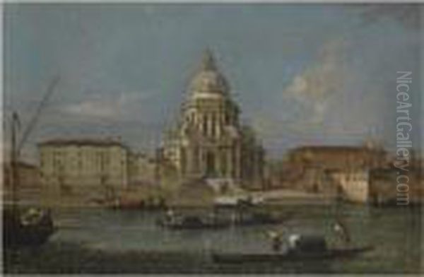 Venice, A View Of The Church Of Santa Maria Della Salute - view 1