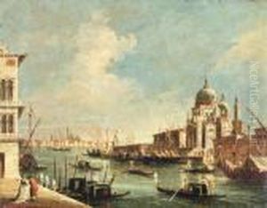 Vue De La Salute by Francesco Guardi