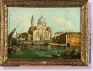 Vue De Venise Anime by Francesco Guardi