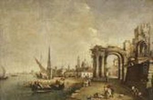 Venezianische Vedute by Francesco Guardi
