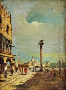 La Place Saint Marc by Francesco Guardi