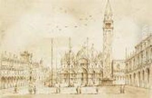 St Mark's Square, Venice by Francesco Guardi