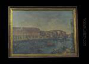 Canal Grande Alle Pescherie by Francesco Guardi