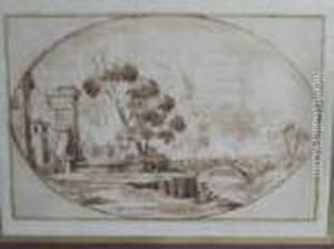Landscape With A Bridge Landscape With A Bridge