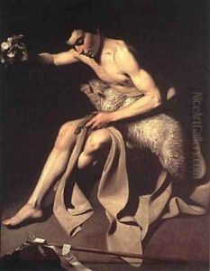 St John the Baptist by Caravaggio