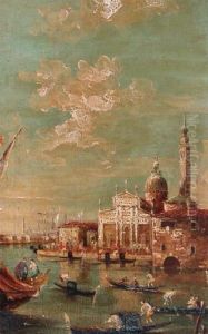 Depicting Gondolas In The Venice Canal