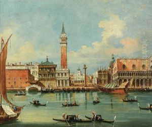 Venetian Canal by Francesco Guardi